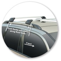 Багажник Wispbar FlushBar Citroen C3 Picasso 2009 + (Rails) c рейлингами