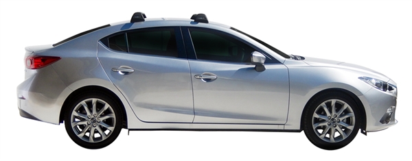Багажник Whispbar FlushBar Mazda 3 2013+, 4 Door Sedan 