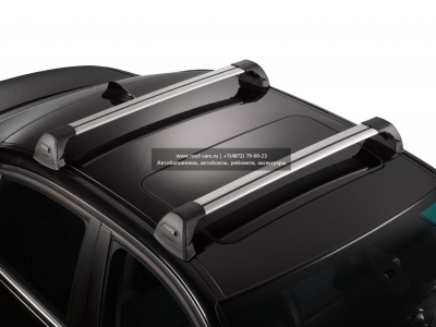 Багажник на рейлинги Whispbar FlushBar SsangYong New Actyon 2011+ рейлинг с просветом