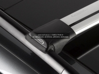 Багажник Whispbar с поперечиной RailBar VOLKSWAGEN Touran, 5 дверный минивэн, 2003 - 2010 - 2014 (Rails) c рейлингами