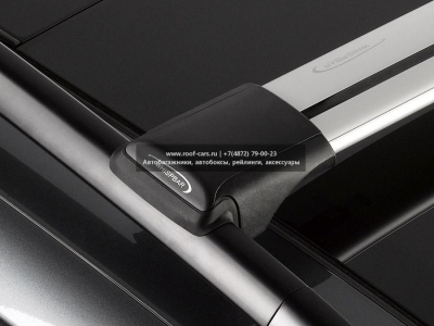Багажник Whispbar с поперечиной RailBar VOLKSWAGEN Touran, 5 дверный минивэн, 2003 - 2010 - 2014 (Rails) c рейлингами