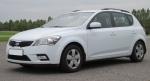 Рейлинги алюминиевые KIA CEED хэтчбек 2006-2012 г.в