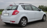 Рейлинги алюминиевые KIA CEED хэтчбек 2006-2012 г.в