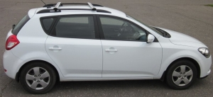 Рейлинги алюминиевые KIA CEED хэтчбек 2006-2012 г.в