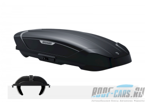 Автобокс Broomer Venture (L) 1870 х 890 х 400 на 430 литров с 2-ух сторонним открытием