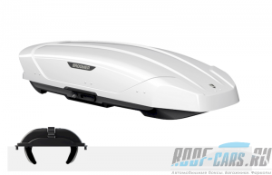 Автобокс Broomer Venture (L) 1870 х 890 х 400 на 430 литров с 2-ух сторонним открытием