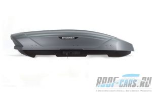 Автобокс Broomer Venture (L) 1870 х 890 х 400 на 430 литров с 2-ух сторонним открытием