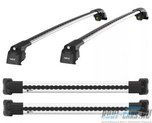 Багажные поперечины на интегрированные (низкие) рейлинги Turtle Air 2 / CAN Otomotiv
