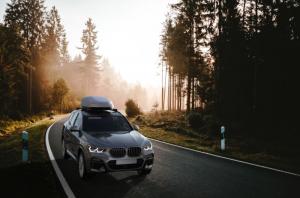 Автобокс NOBU DRIVE на 430л (черный,белый, серый, антрацит)(1760*800*420 мм) открытие с 2 сторон