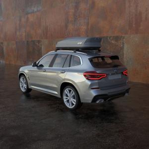 Автобокс NOBU DRIVE на 430л (черный,белый, серый, антрацит)(1760*800*420 мм) открытие с 2 сторон