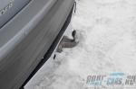 ТСУ /тип F/ с НЕРЖ накладкой TOYOTA Highlander 2013-2020