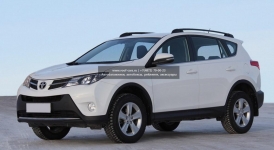 Рейлинги на крышу APS Toyota RAV 4 2013+