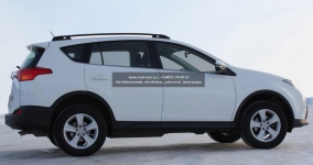 Рейлинги на крышу APS Toyota RAV 4 2013+
