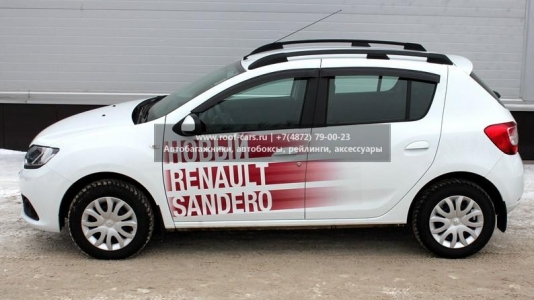 Рейлинги на крышу APS Renault Sandero II 2014+